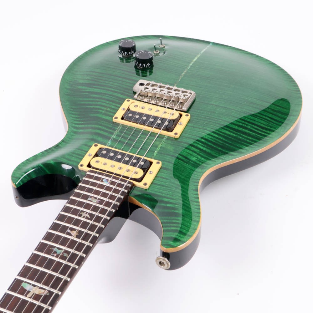 Electric Guitar Prs Santana I Emerald Green 1996 Made Bzf Jacaranda Fingerboard