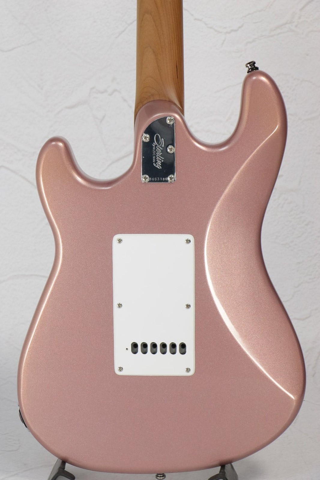 Sterling by Music Man Cutlass CT50 HSS Rose Gold Used Poplar Body w/Soft Case