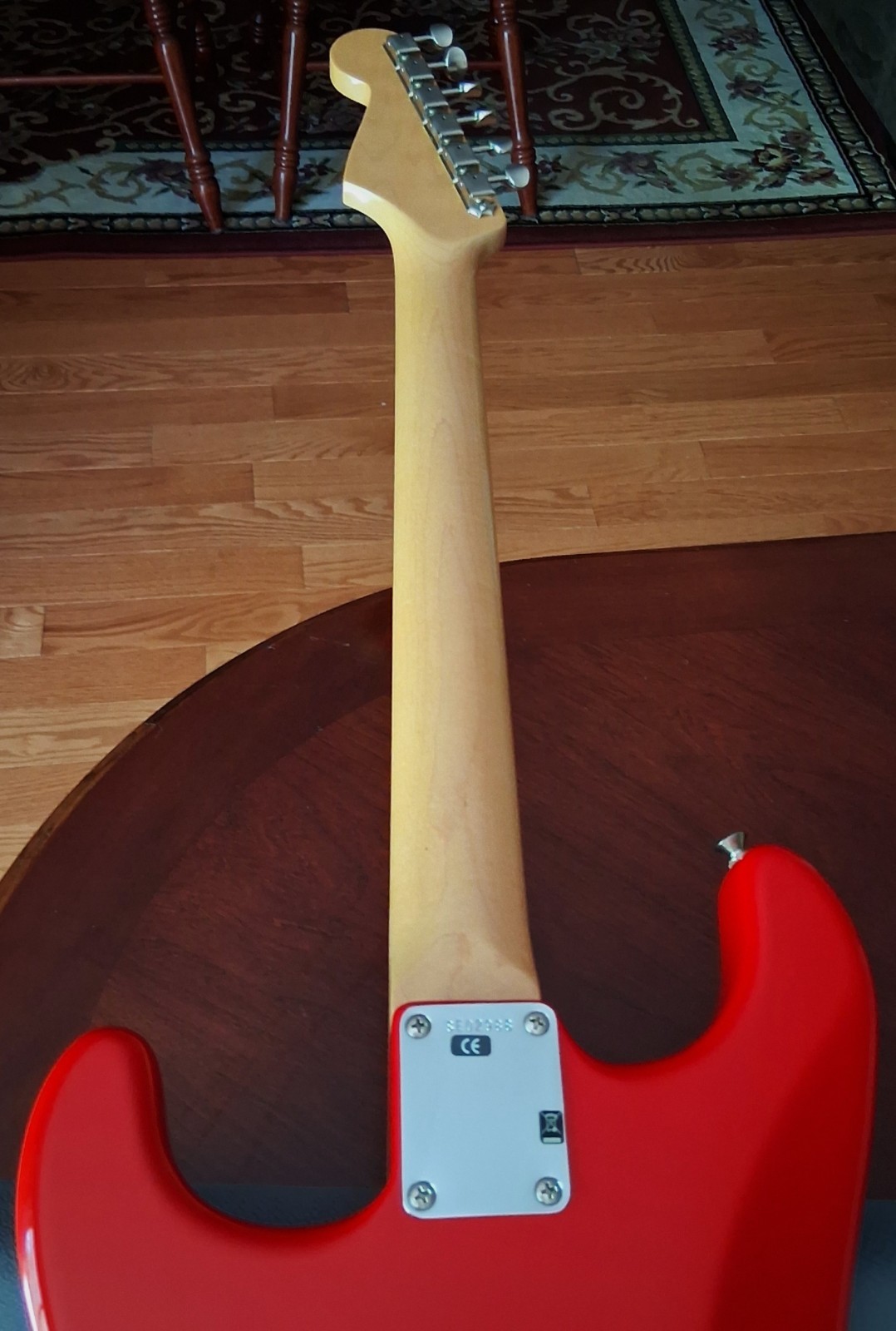 2006 Mark Knopfler Fender Stratocaster – Artist Sig. Series – Hot Rod Red – USED