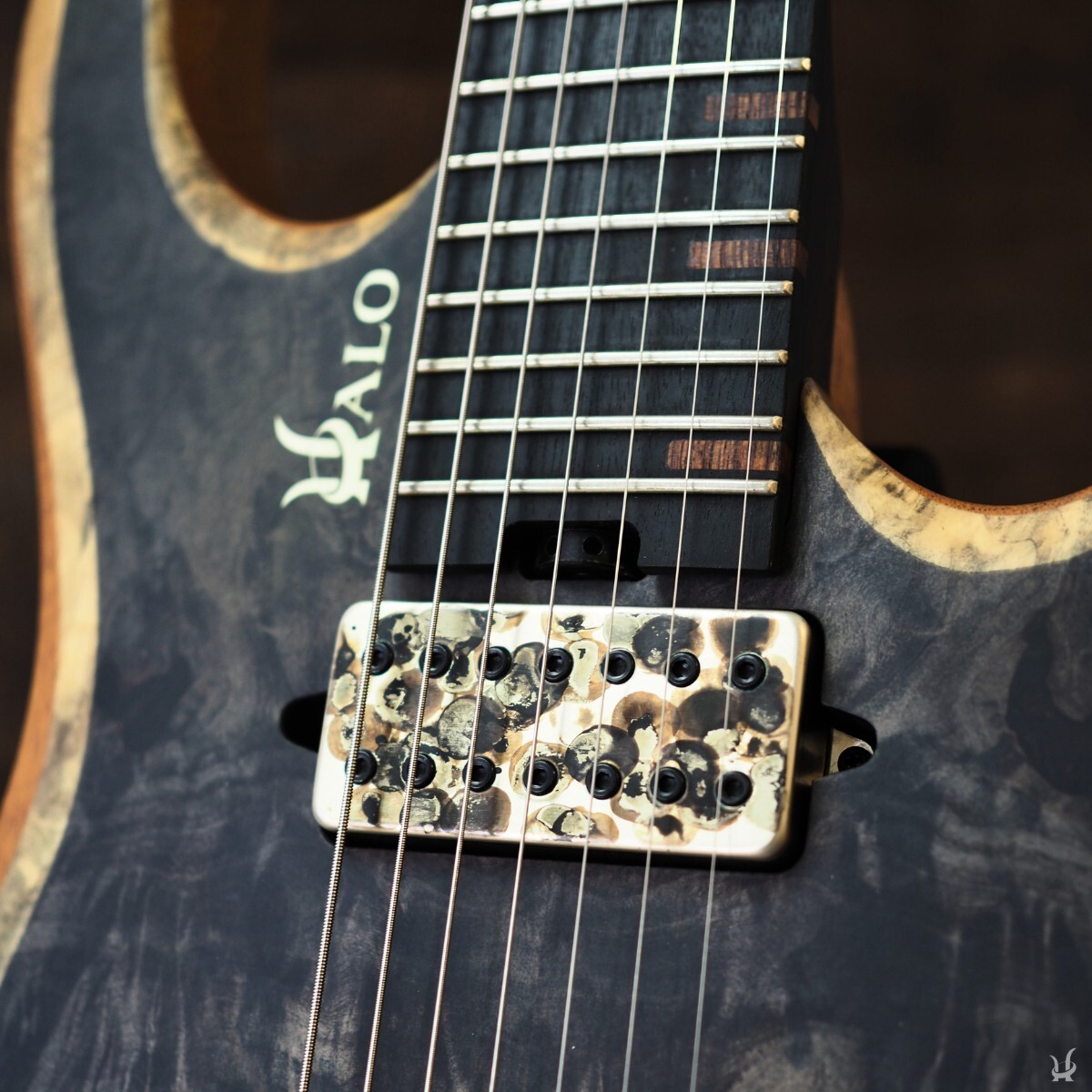 Halo MERUS 7-String Headless Guitar – Hipshot, Bare Knuckle [MADE TO ORDER]