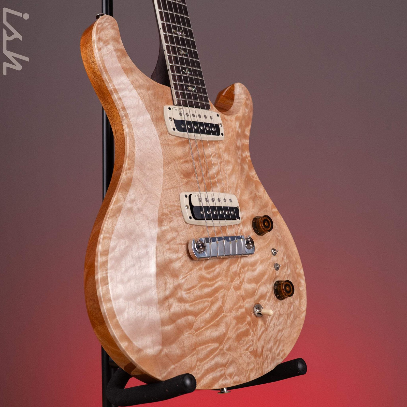 PRS Wood Library Paul’s Guitar 10-Top 1-Piece Quilt Natural