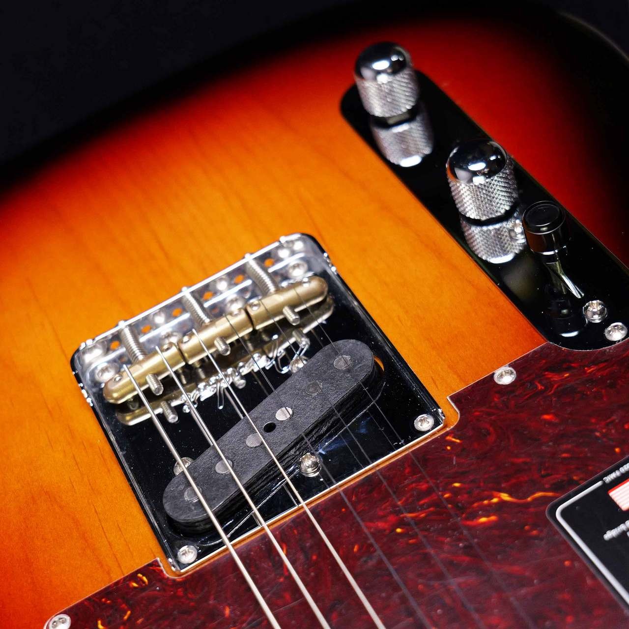 Fender American ProfessionalII Telecaster Left Hand RW 3TSB Electric Guitar 8444