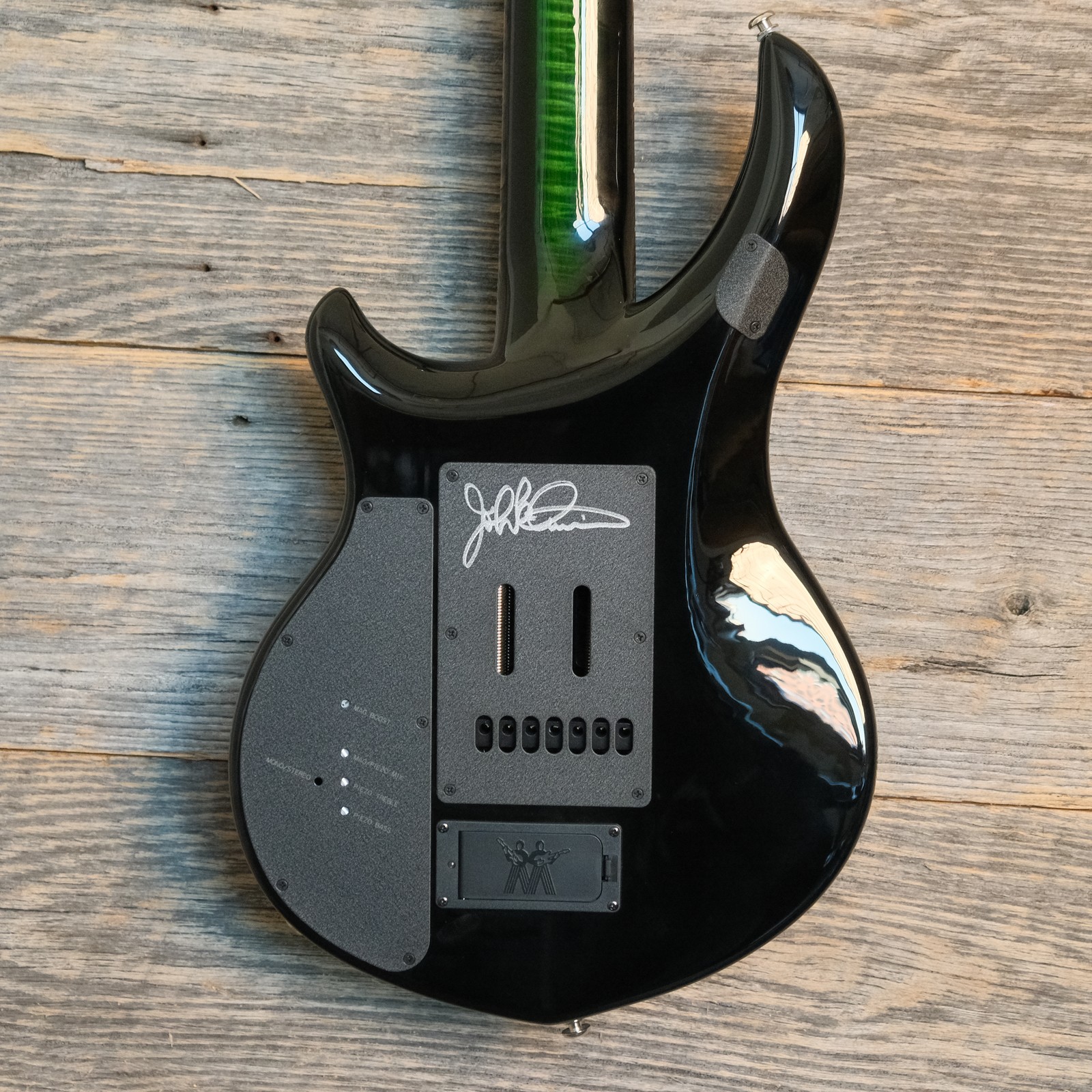 Ernie Ball Music Man BFR Majesty 7 7-String Electric Guitar – Malachite