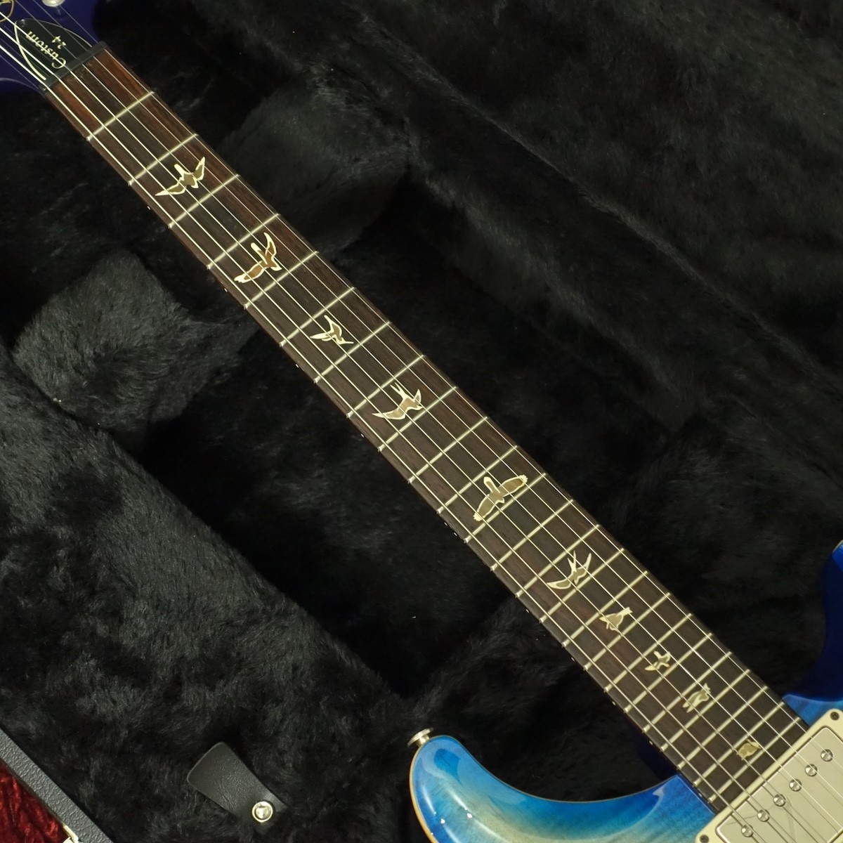 Paul Reed Smith prs Custom 24 10TOP Faded Blue Burst Used Electric Guitar 2011