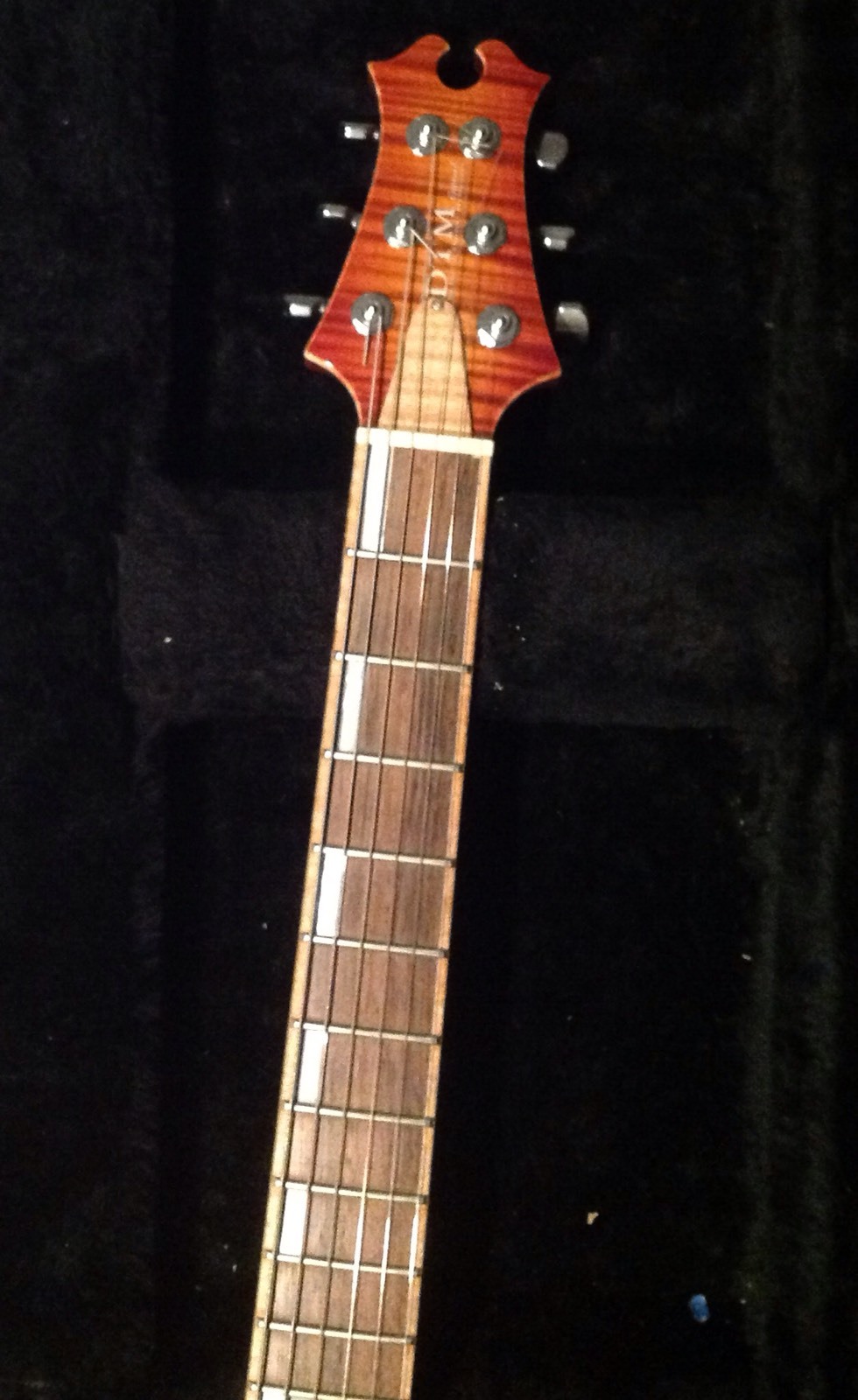 McNaught Guitar 2002 Double Cutaway Diamond Top Solid body