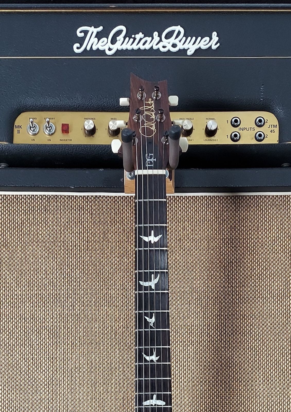 2022 PRS DGT Wood Library Solid Rosewood Neck Killer Top Nitro Finish