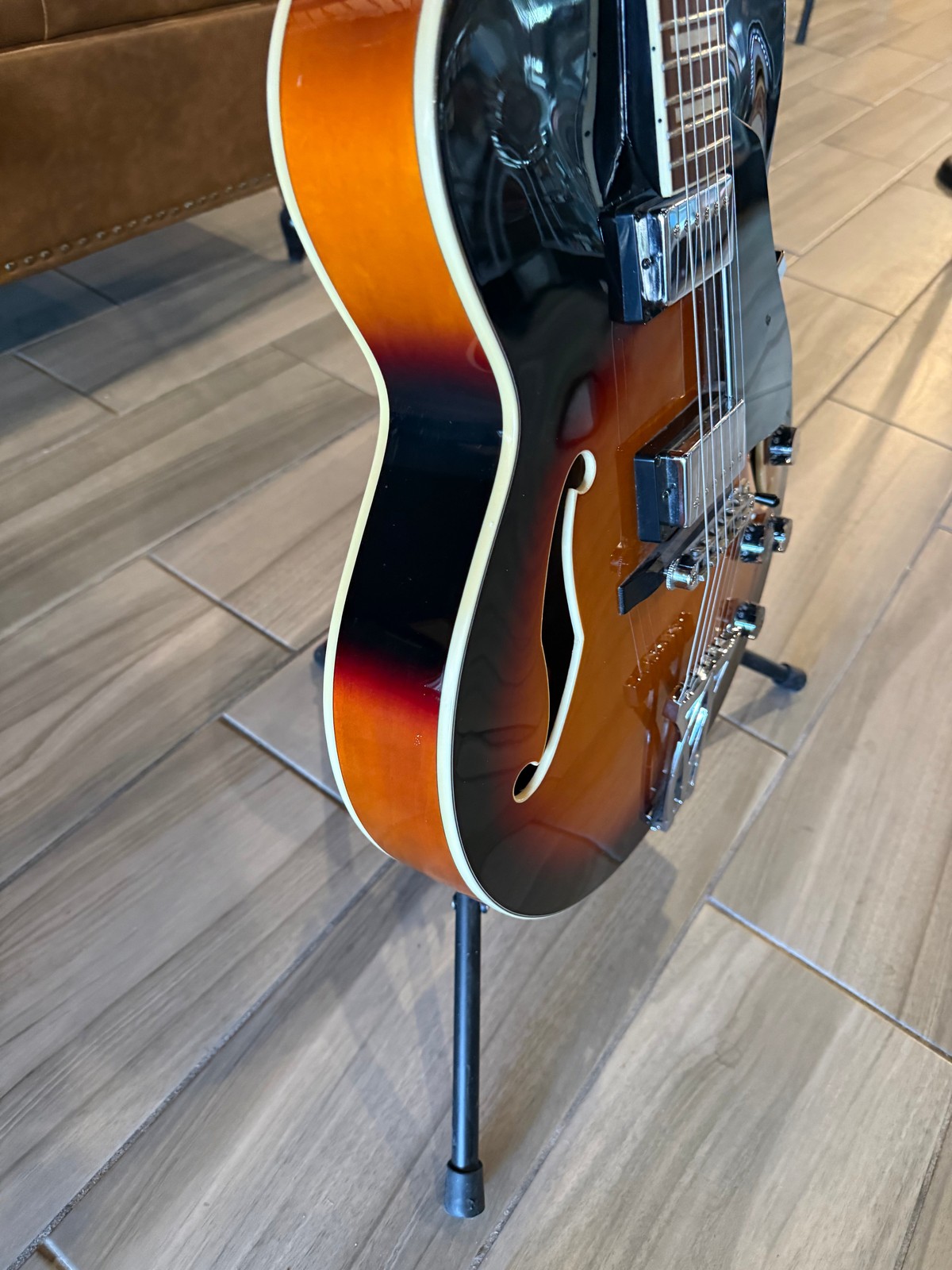 Ibanez AF75TRS Hollowbody Electric Guitar Brown Sunburst