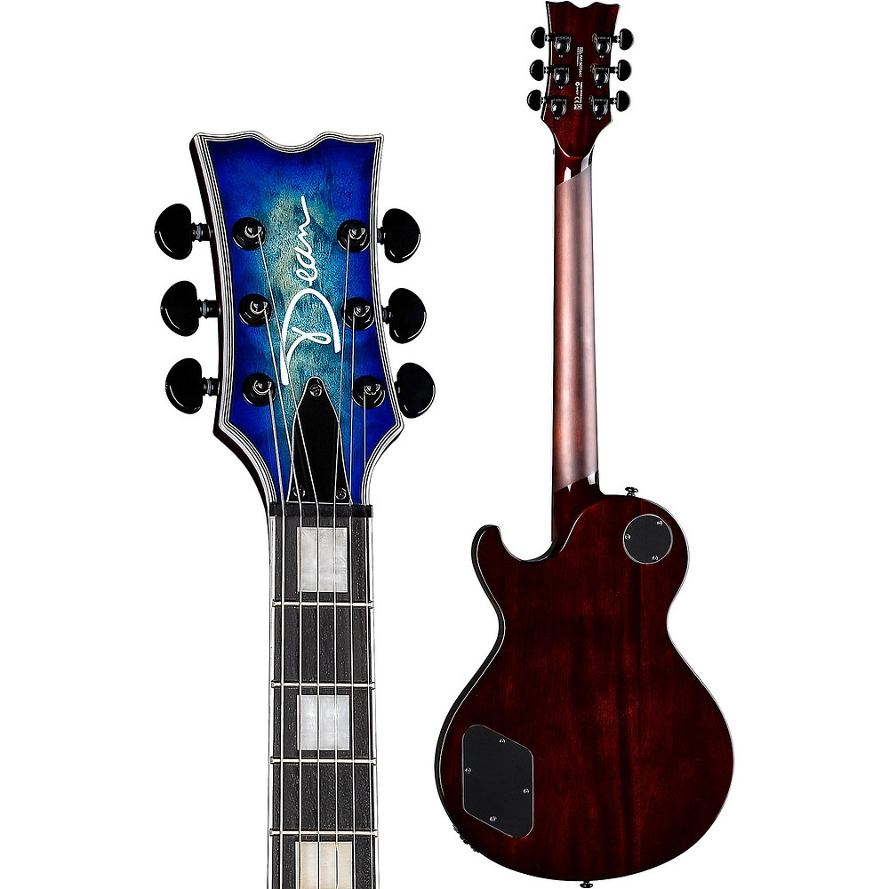 Dean Thoroughbred Select Quilt Top Electric Guitar Ocean Burst