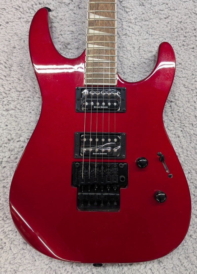 Jackson X Series Soloist SLX DX Electric Guitar, Laurel Fretboard, Red Crystal