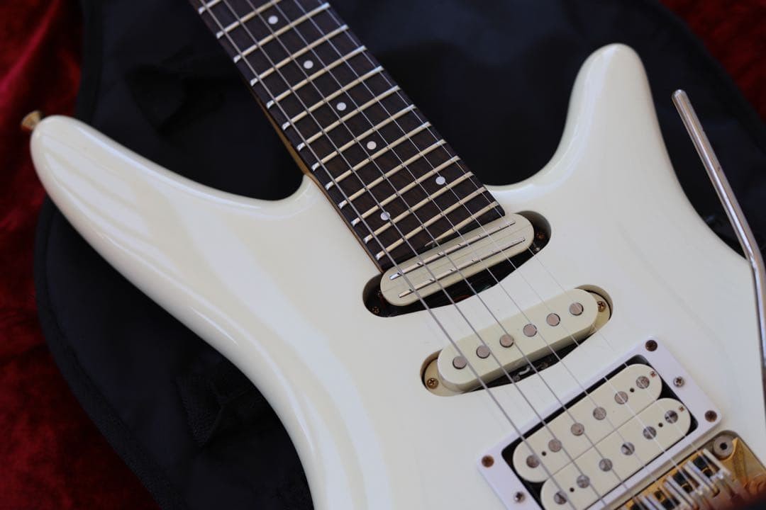 Yamaha MG-KII HSH Electric Guitar White w/ Soft Case Maintained MIJ Used Japan