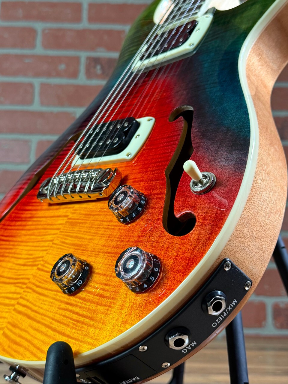 PRS Ed Sheeran Hollowbody I Piezo Baritone Electric Guitar – Kaleidoscope