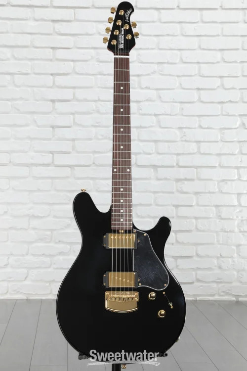 Ernie Ball Music Man Valentine Electric Guitar – Black