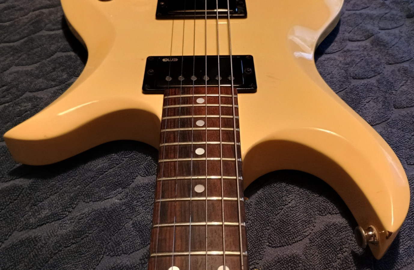 1982 MATSUMOKU JAPAN VANTAGE Avenger X-77 w/EMG JH James Hetfield Pickups OHSC