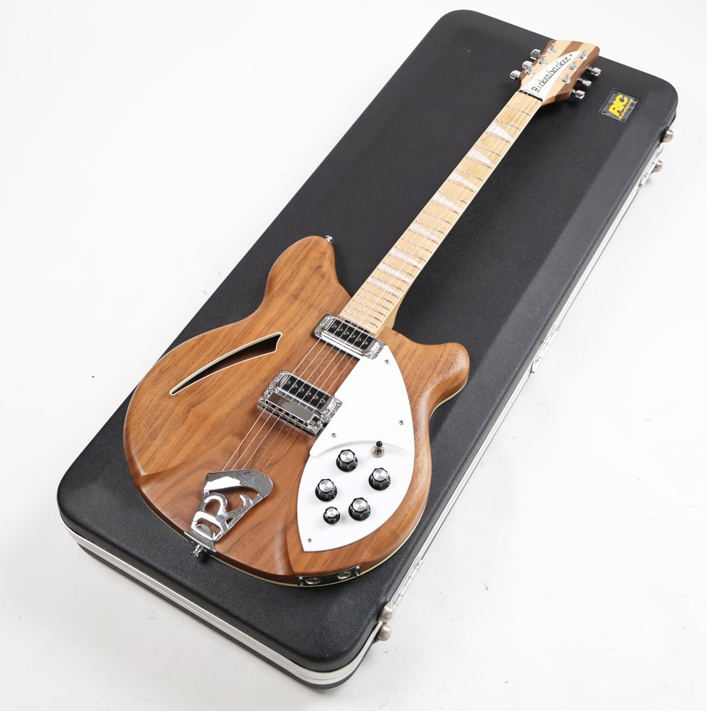 Used Rickenbacker Model 360W Walnut, manufactured in 2014.