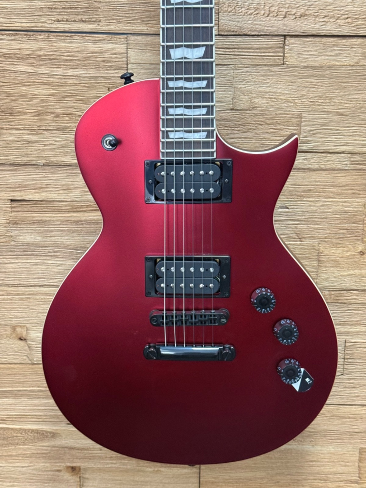 ESP LTD EC-256 Electric Guitar -2024- Candy Apple Red Satin – Mint condition