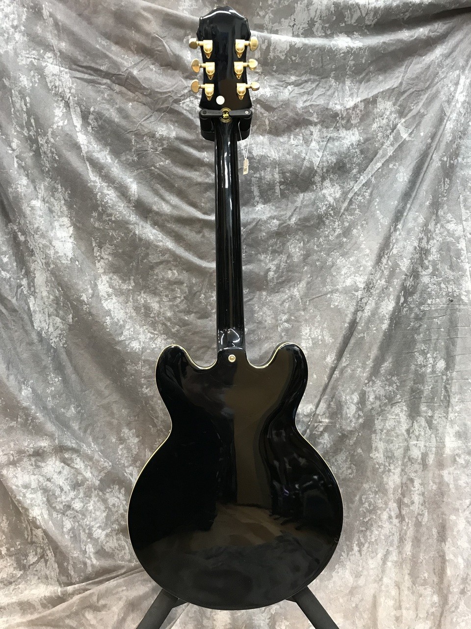 Epiphone Sheraton II Pro Semi-Hollow Coil-Tap Electric Guitar Ebony w/Case