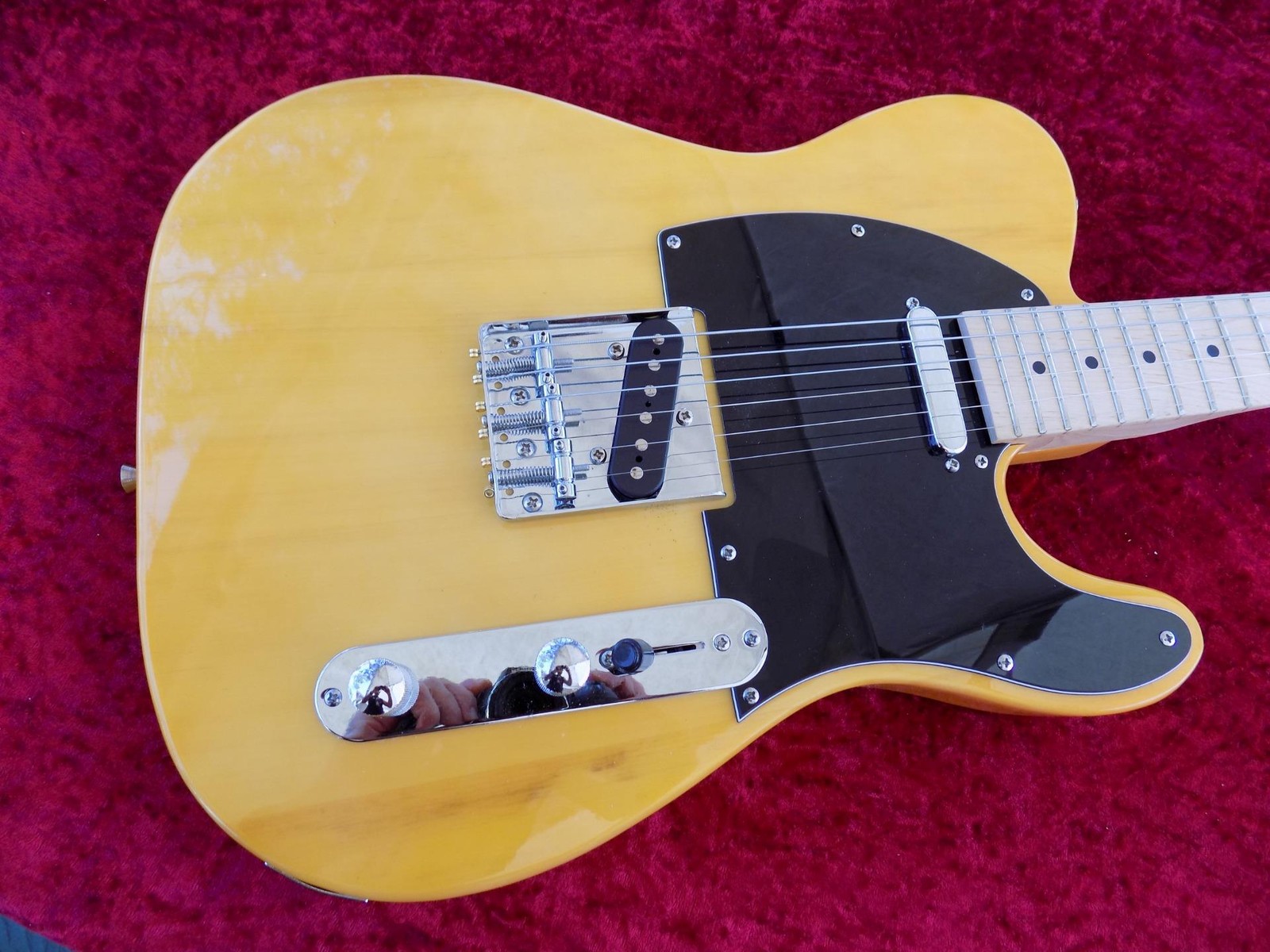 “Custom Shack ” Tele, Squier Affinity Series Tele Pickups, Capacitor Upgrade