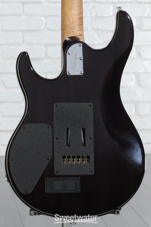 Ernie Ball Music Man Luke 4 HH Electric Guitar – Transparent Purple Burst with