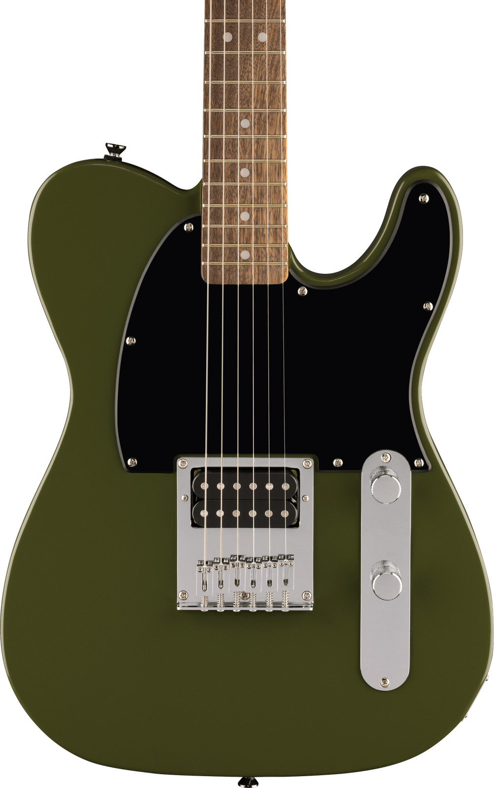 Squier Sonic Esquire H Olive Black Pickguard