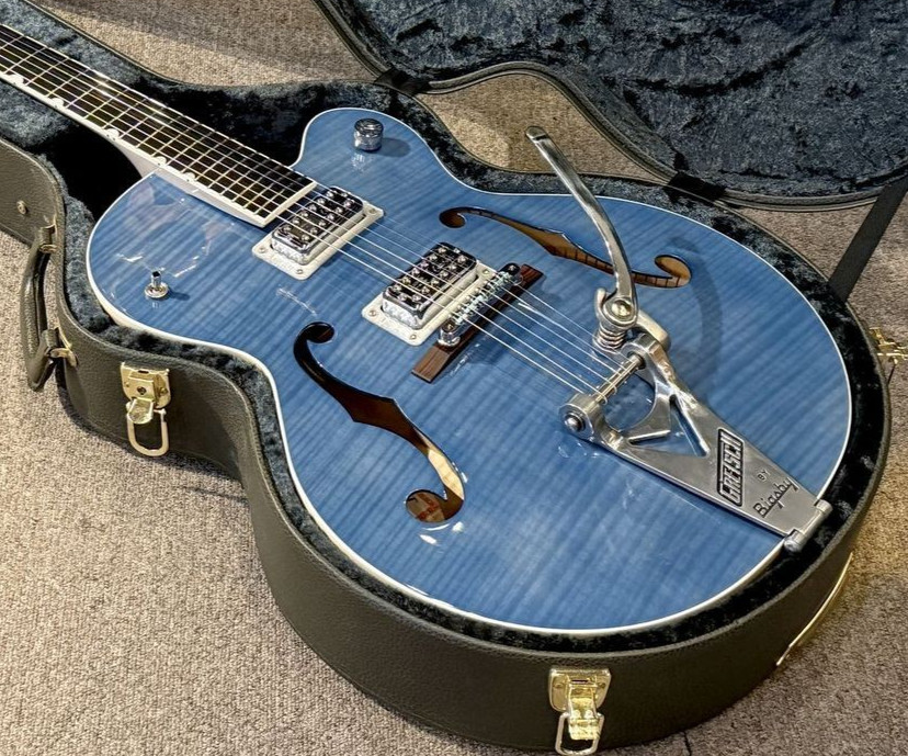[Gretsch] G6120SH Brian Setzer Hot Rod Harbor Blue 2-Tone Made in Japan 2015