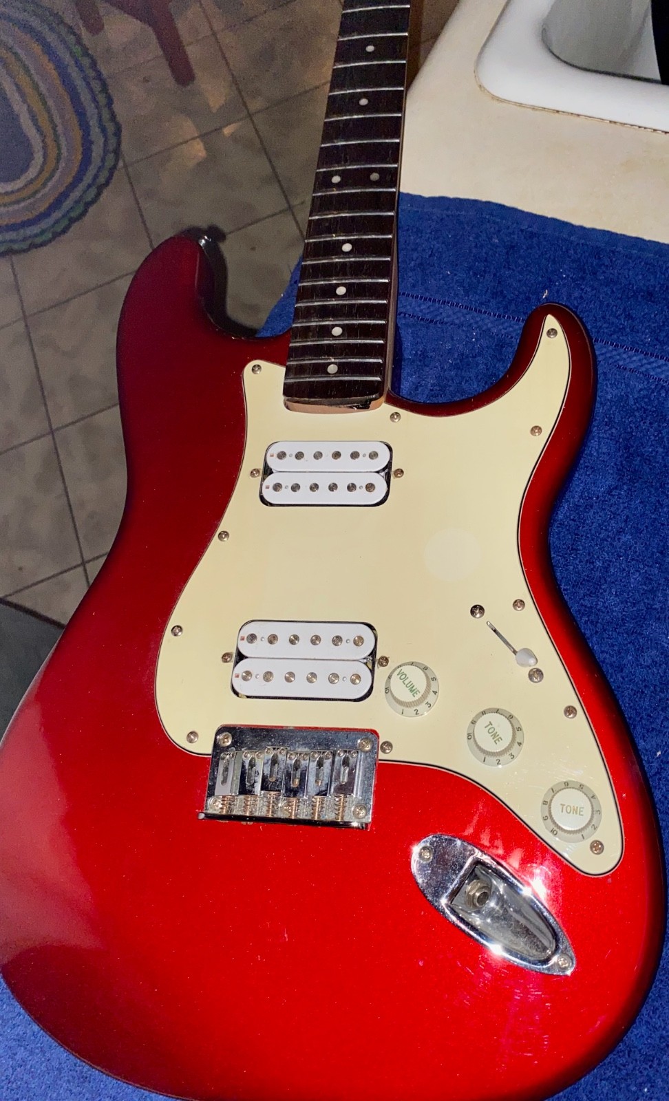 2010 Squier Bullet Stratocaster HH Hardtail