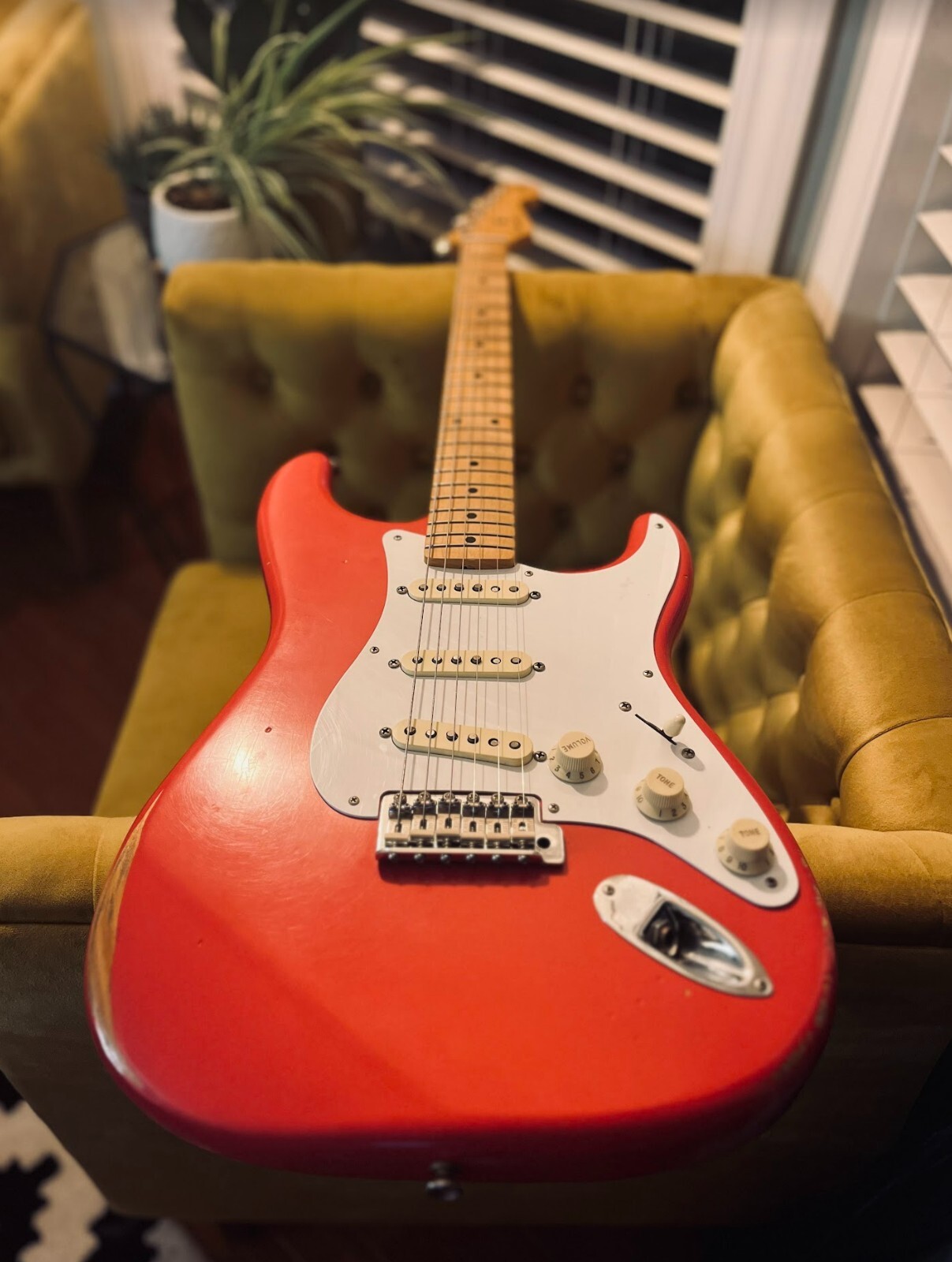 Fender Stratocaster Vintera 50’s Road Worn – Fiesta Red