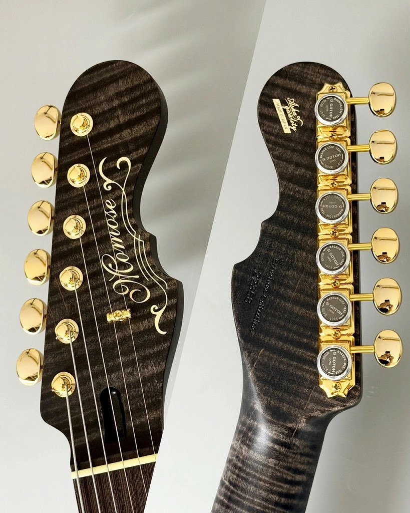 Momose MJS-Premium/BP BR-VGR #22358 Ash 1P body Electric Guitar