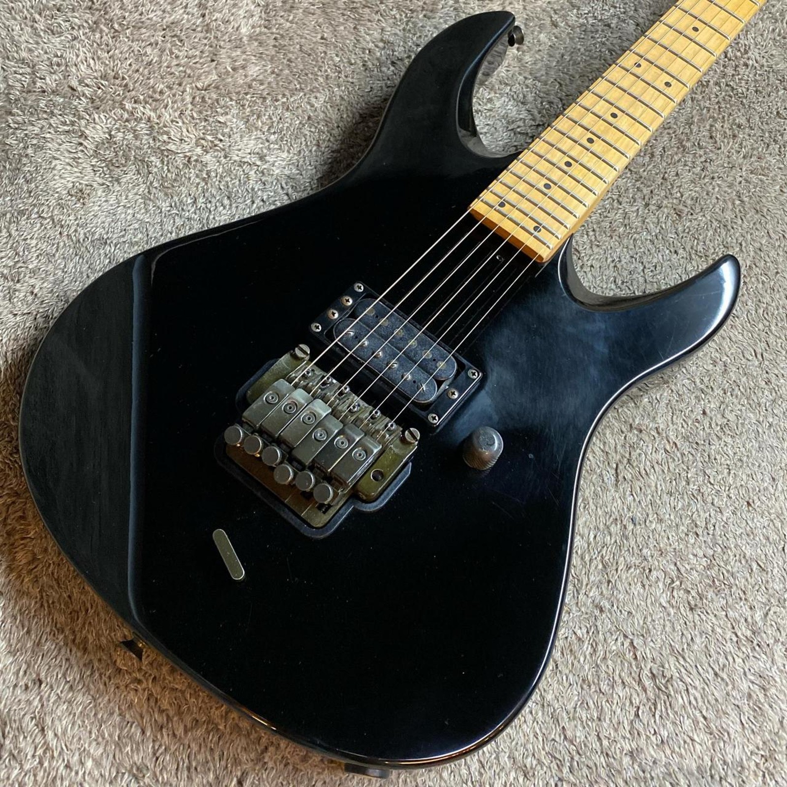 YAMAHA RGX610S Used Basswood Body Maple Neck Maple Fingerboard Black w/Soft Case