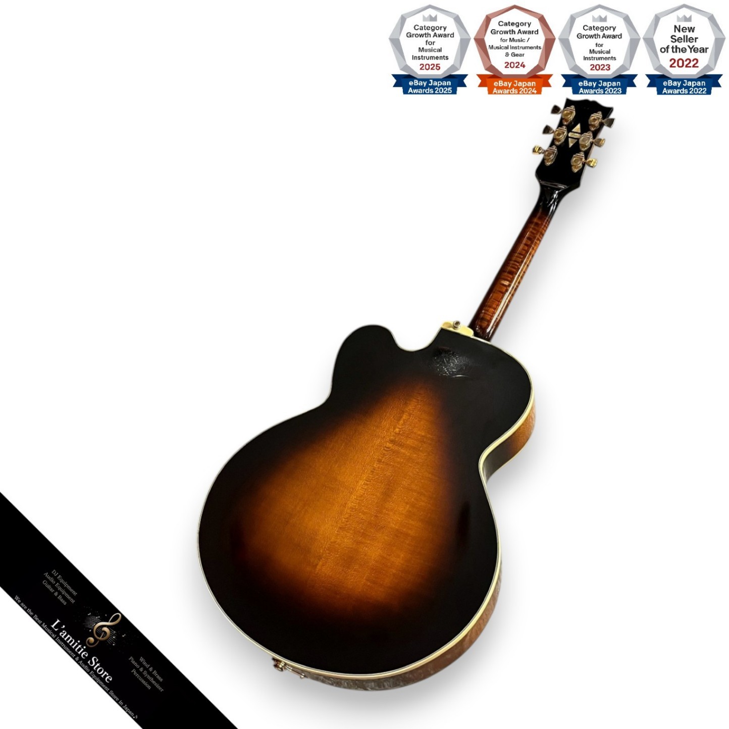 Gibson Vintage Super V BJB Sunburst 1979 Electric Guitar USA