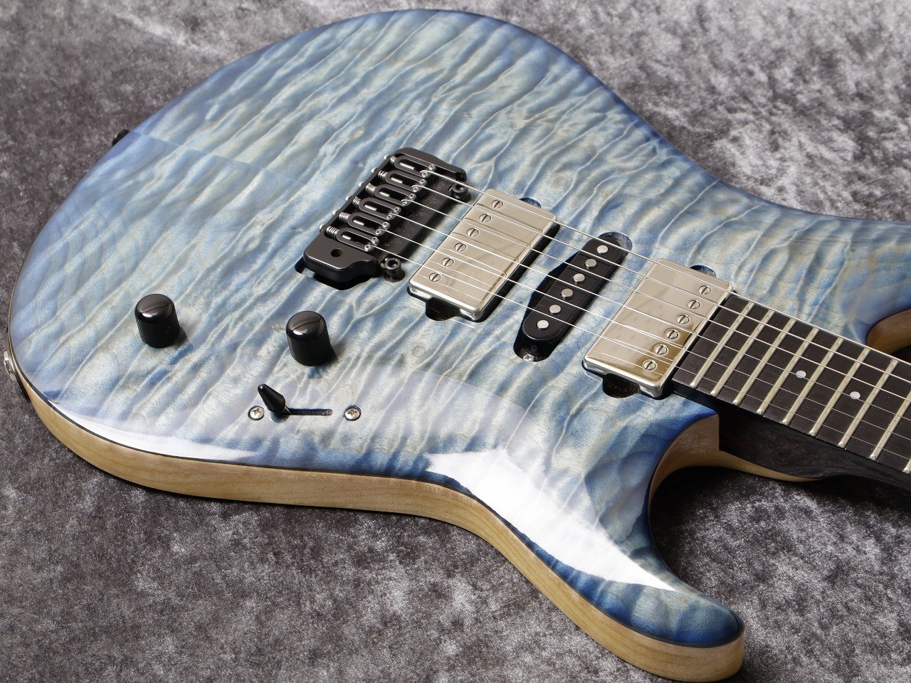 Koca Guitars Custom Order Light Dc Carved 5A Quilt Maple Top/Ash 1P Safe deliver