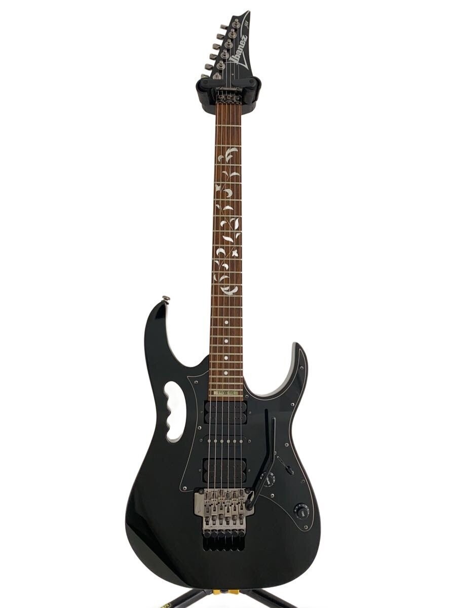 Ibanez JEM555 Electric Guitar Black HSH Rock Style 648mm Scale 43mm Nut