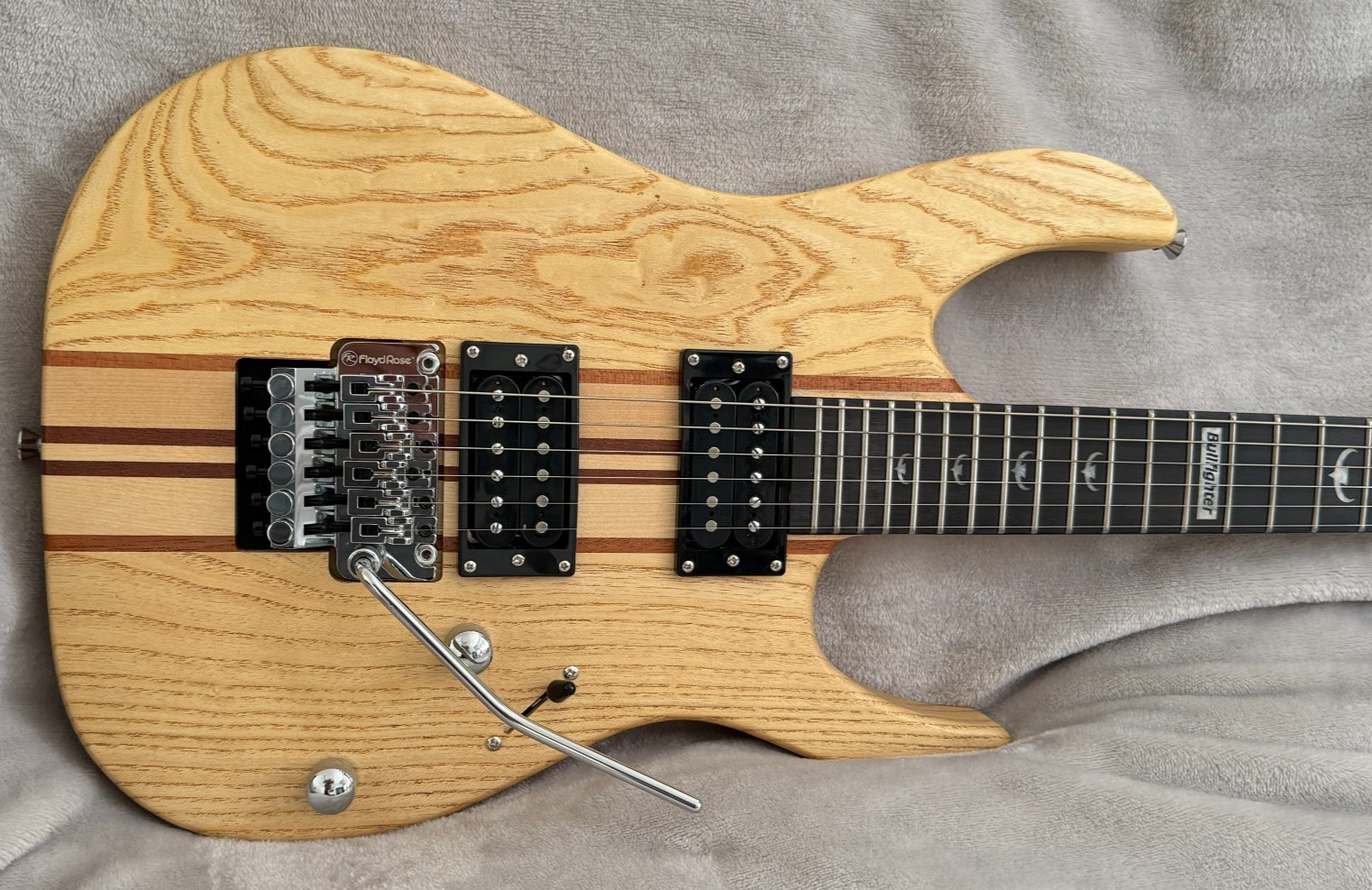 BullFighter- JACOBS MODS PRO-SETUP Neck thru electric guitar Beautiful/ Video