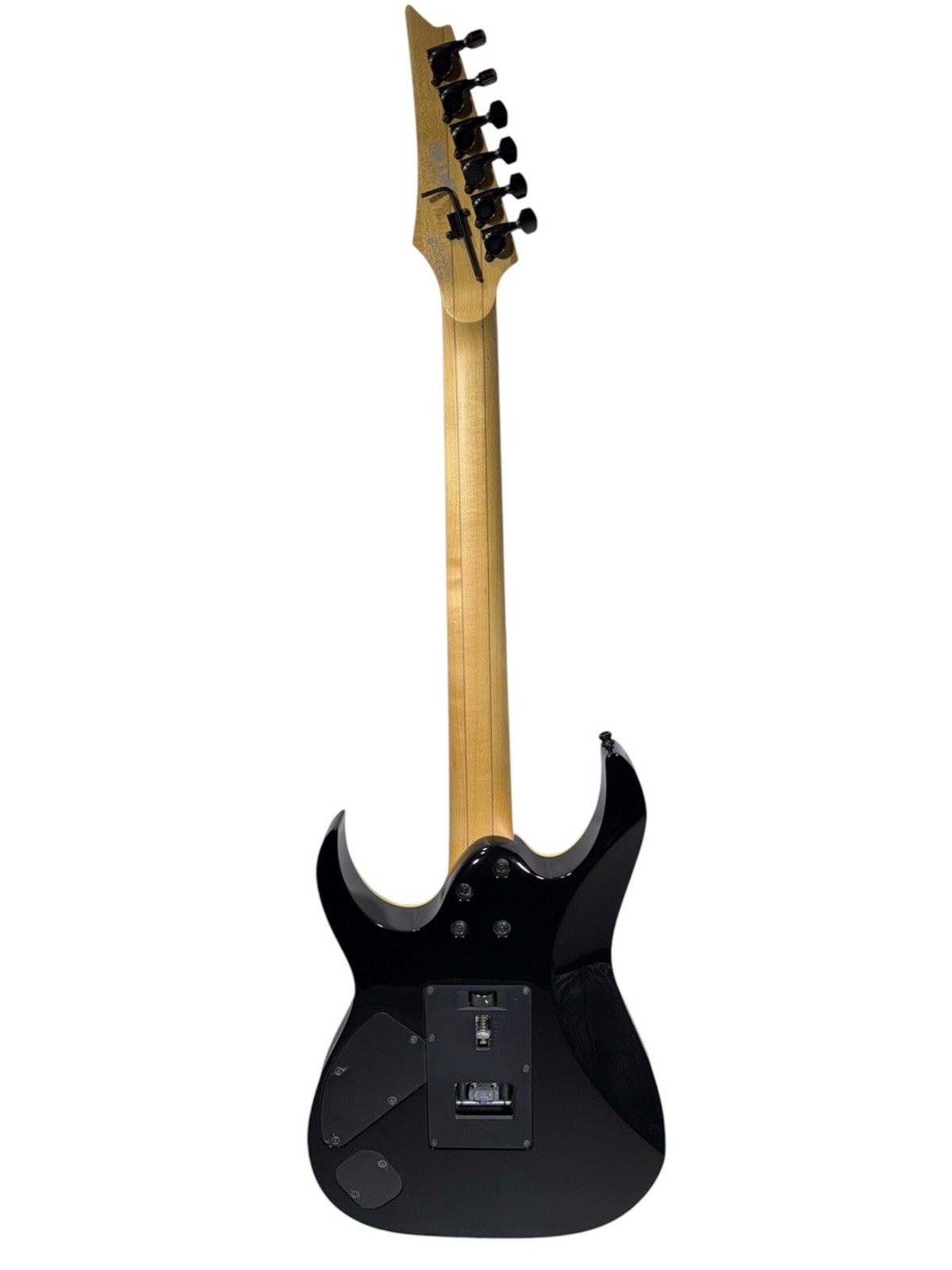 Ibanez RG2610Z Used Basswood Body Maple+Walnut Neck Black w/Hard Case
