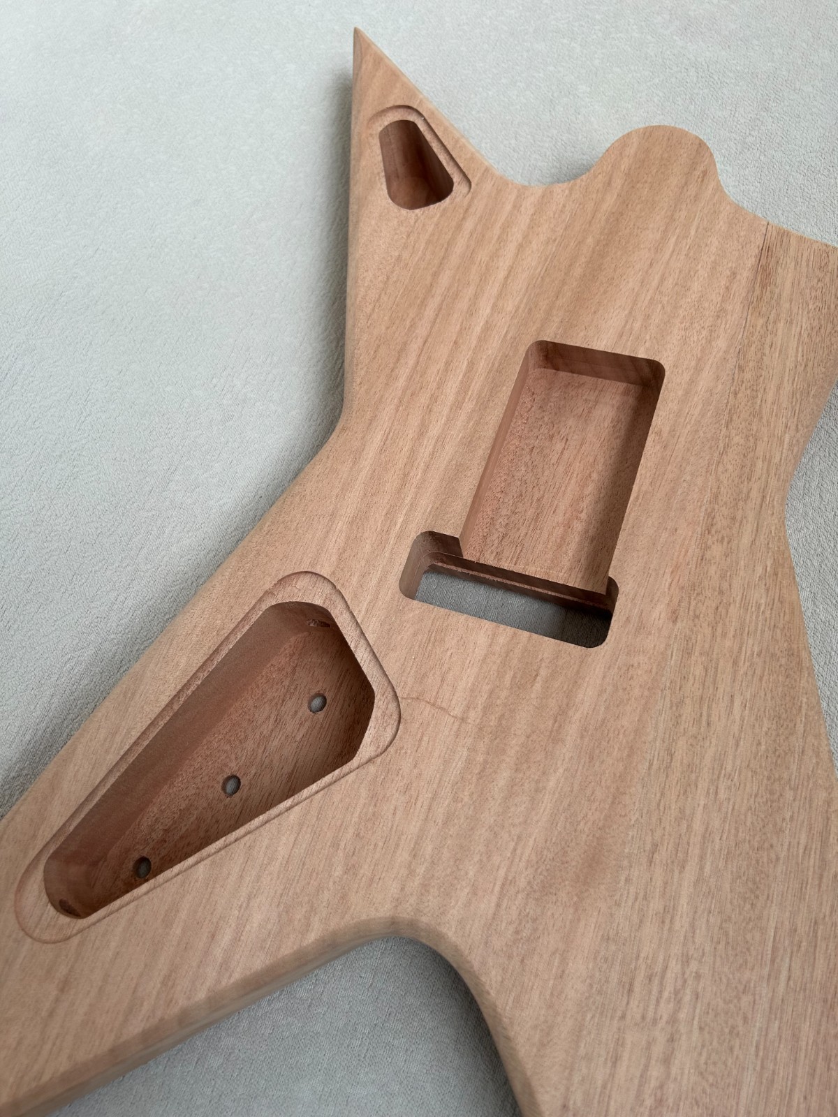 DIY Electric Guitar Kit Dimebag Stealth Style Mahogany Body Rosewood Fretboard