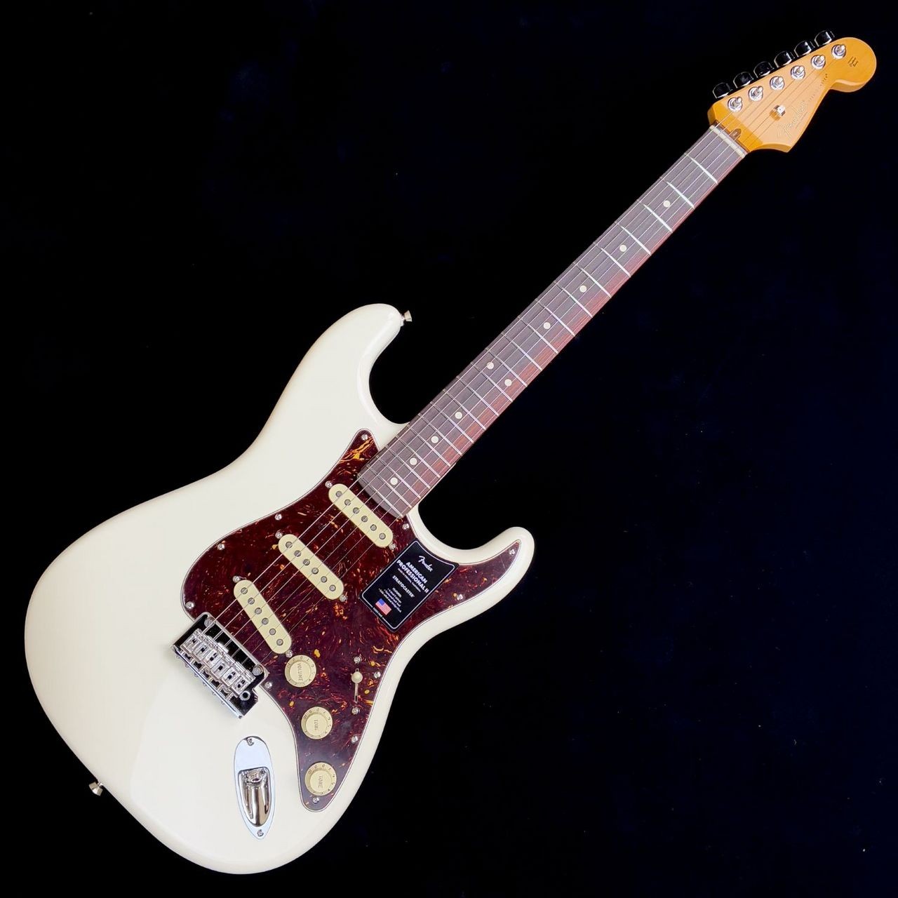 Fender American Pro II Stratocaster Olympic White Electric Guitar Supernatural S