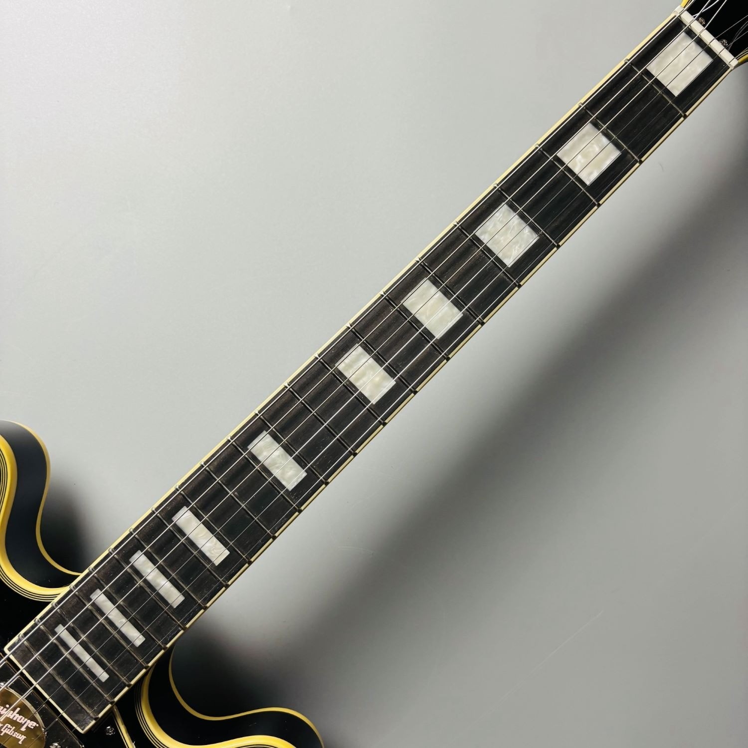 Epiphone Shinichi Ubukata ES-355 Signature Ver.02 Ebony Bigsby Gibson 57 Classic