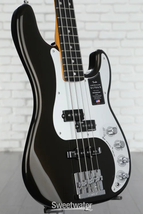 Fender American Ultra II Precision Bass – Texas Tea, Ebony Fingerboard