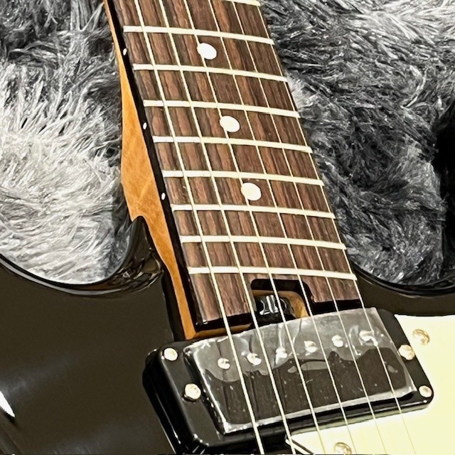 Aria Pro II DM-206 BK Basswood Maple Electric Guitar Shipping From Japan