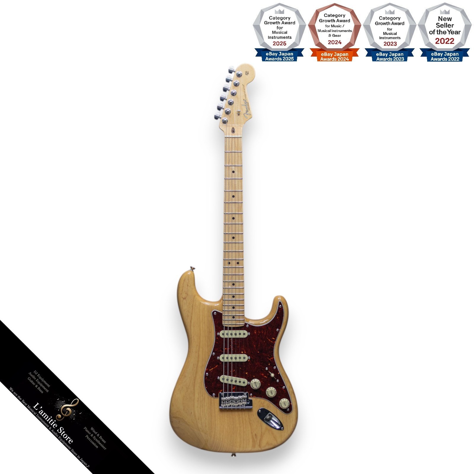 Fender American Professional Stratocaster Maple Neck Electric Guitar 2019