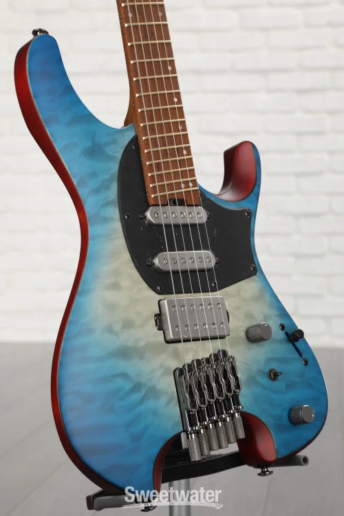 Ibanez QX54QM – Blue Sphere Burst Flat
