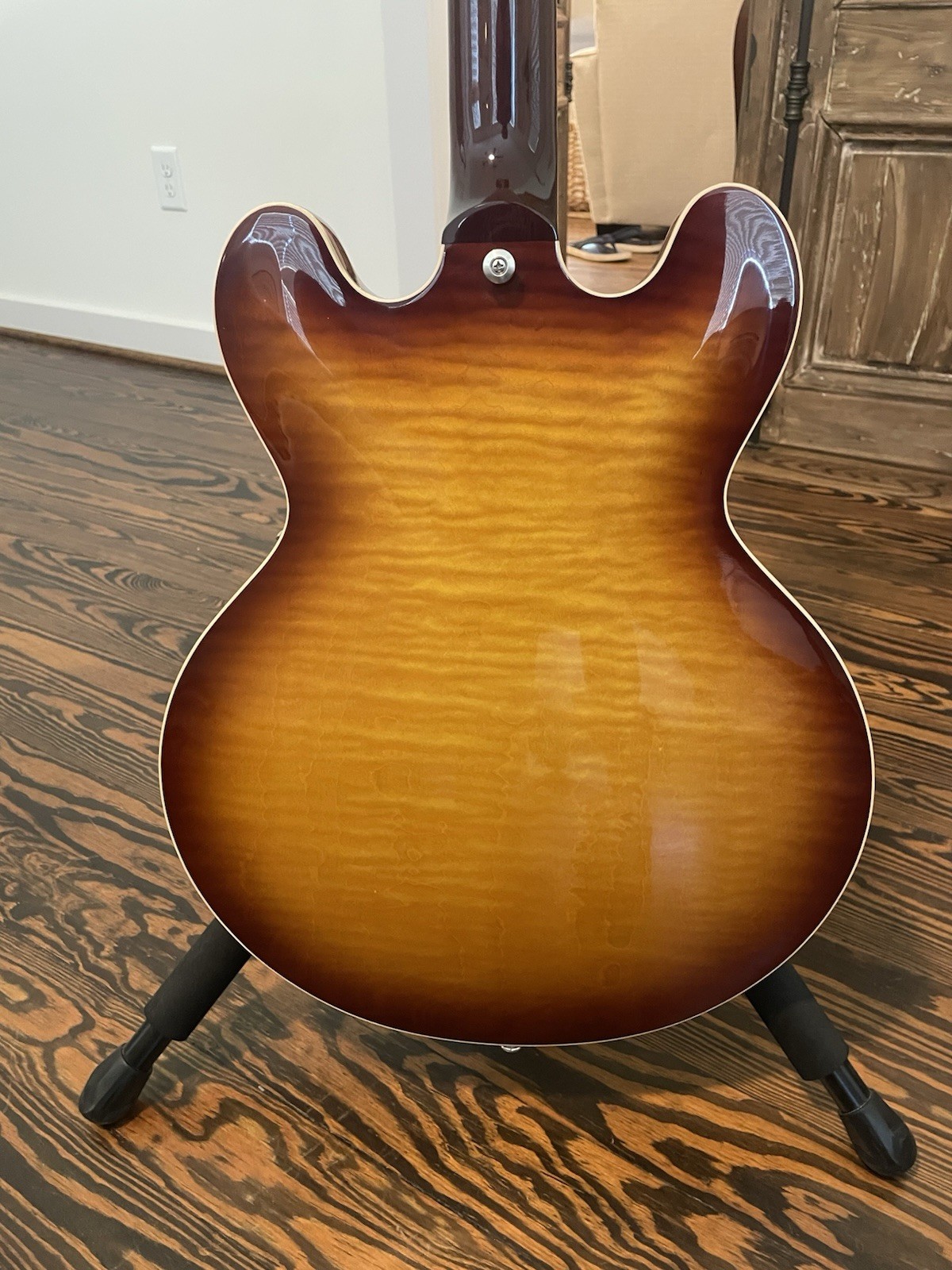 2021 Gibson ES 335 Iced Tea Burst Electric Guitar with Hard Case