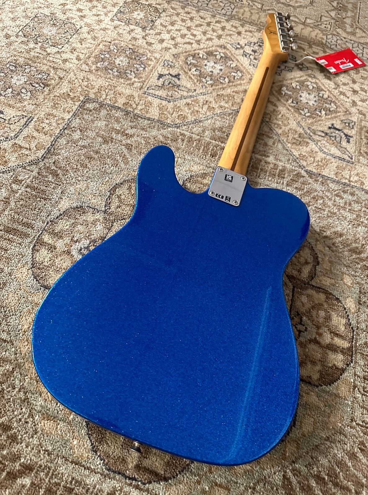 Fender J. Mascis Telecaster in Blue Sparkle w/ Gig Bag & Free Pro Setup