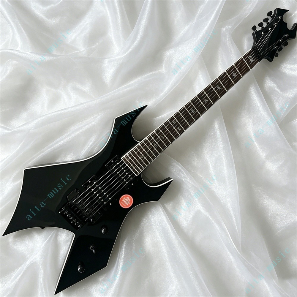 Extreme Warlock Solid Electric Guitars 7 String Special Widow Stainless Fret