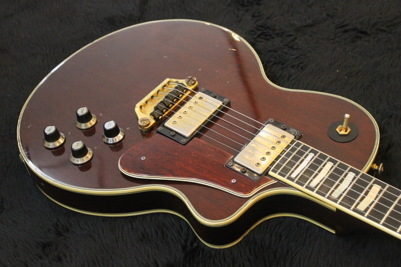 YAMAHA SG-85 1973 Used Mahogany Body Mahogany Neck Ebony FB Mahogany w/Hard Case