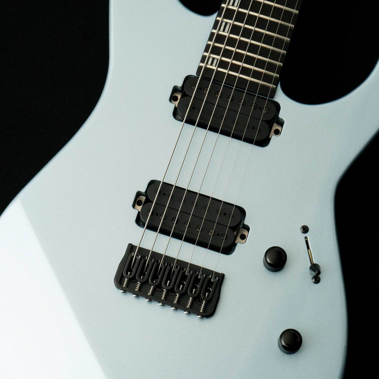Edwards E-M-II-7 Ice Blue Metallic Electric Guitar Used