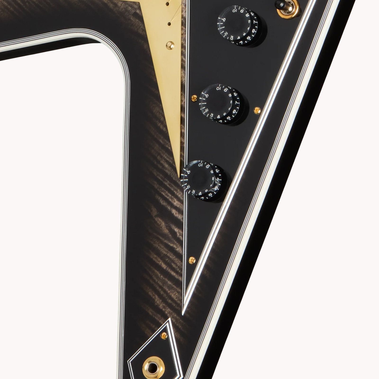 GIBSON Flying V Custom Figured Cobra Burst Gloss