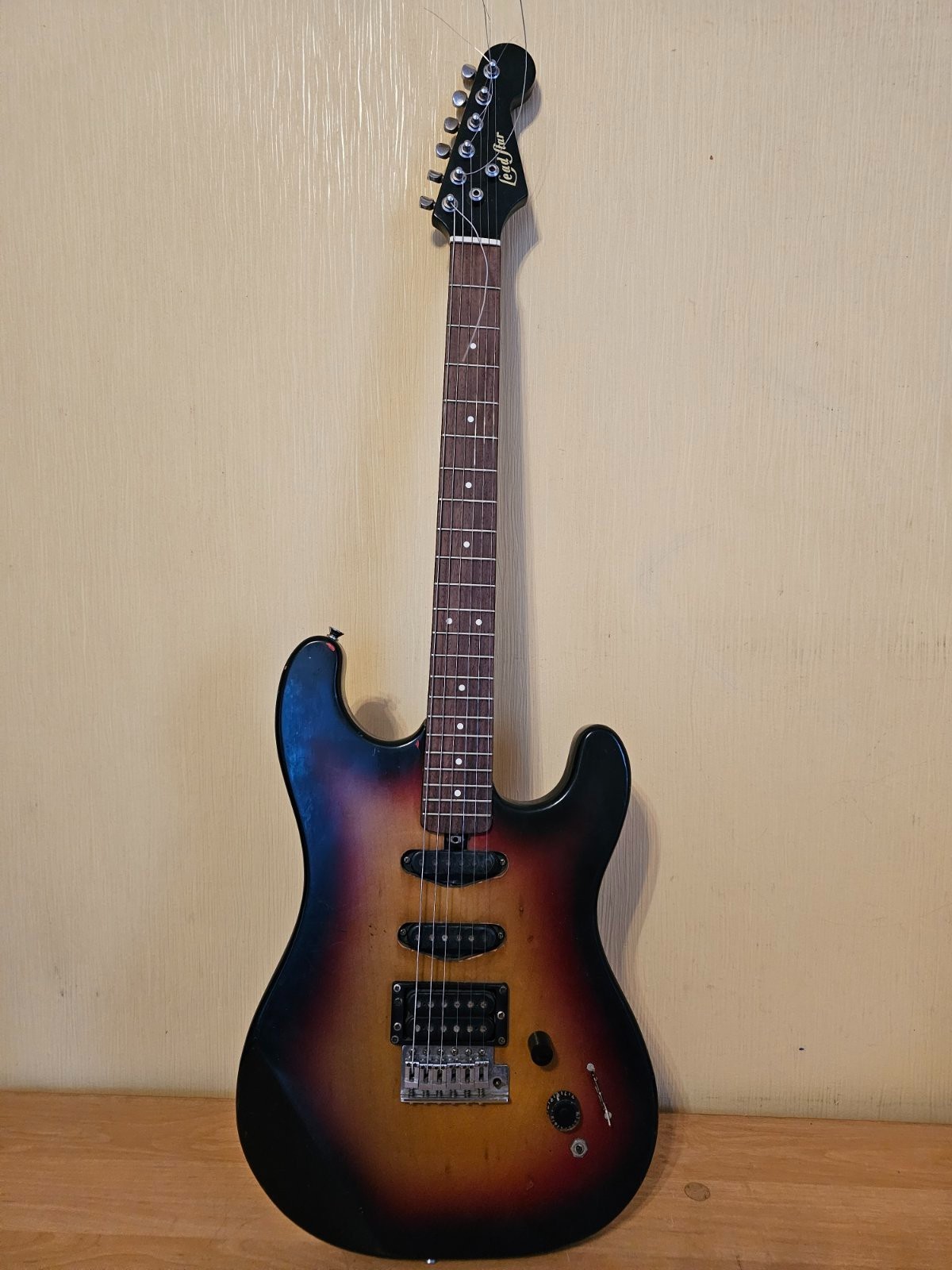 Musima Lead Star 3 Relic Electric Guitar Germany Muzima Vintage