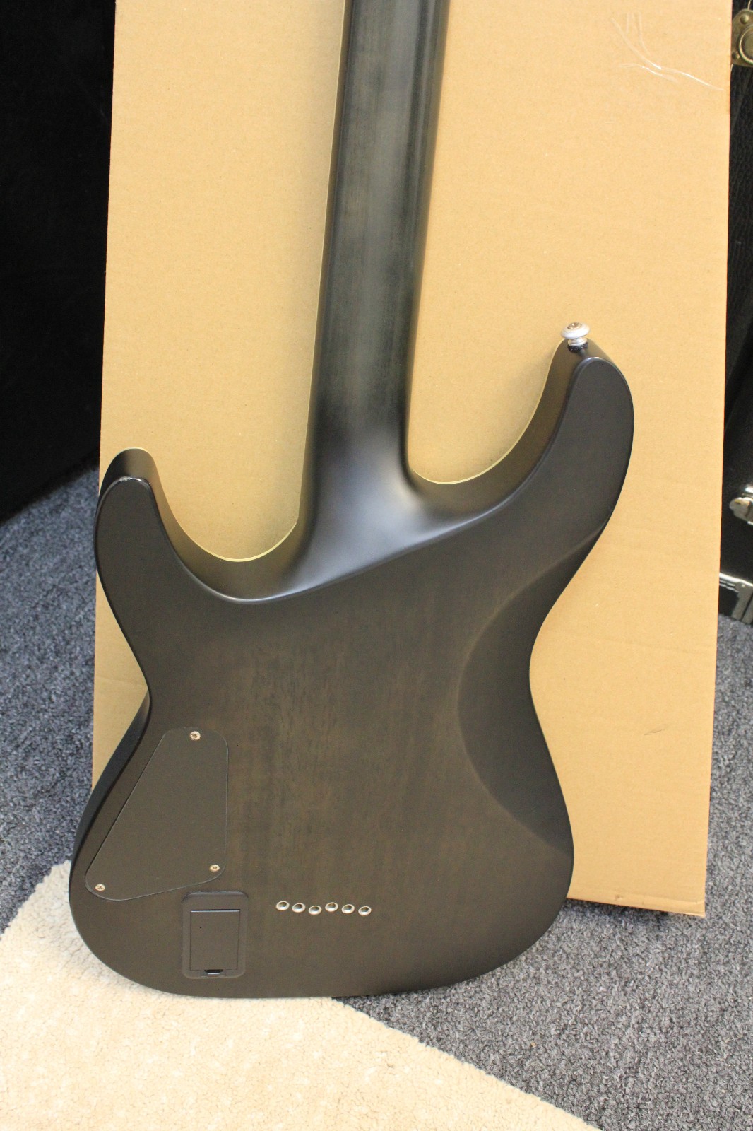 Schecter Research C-1 Platinum Electric Guitar TRP063272 Translucent Black w/Bag