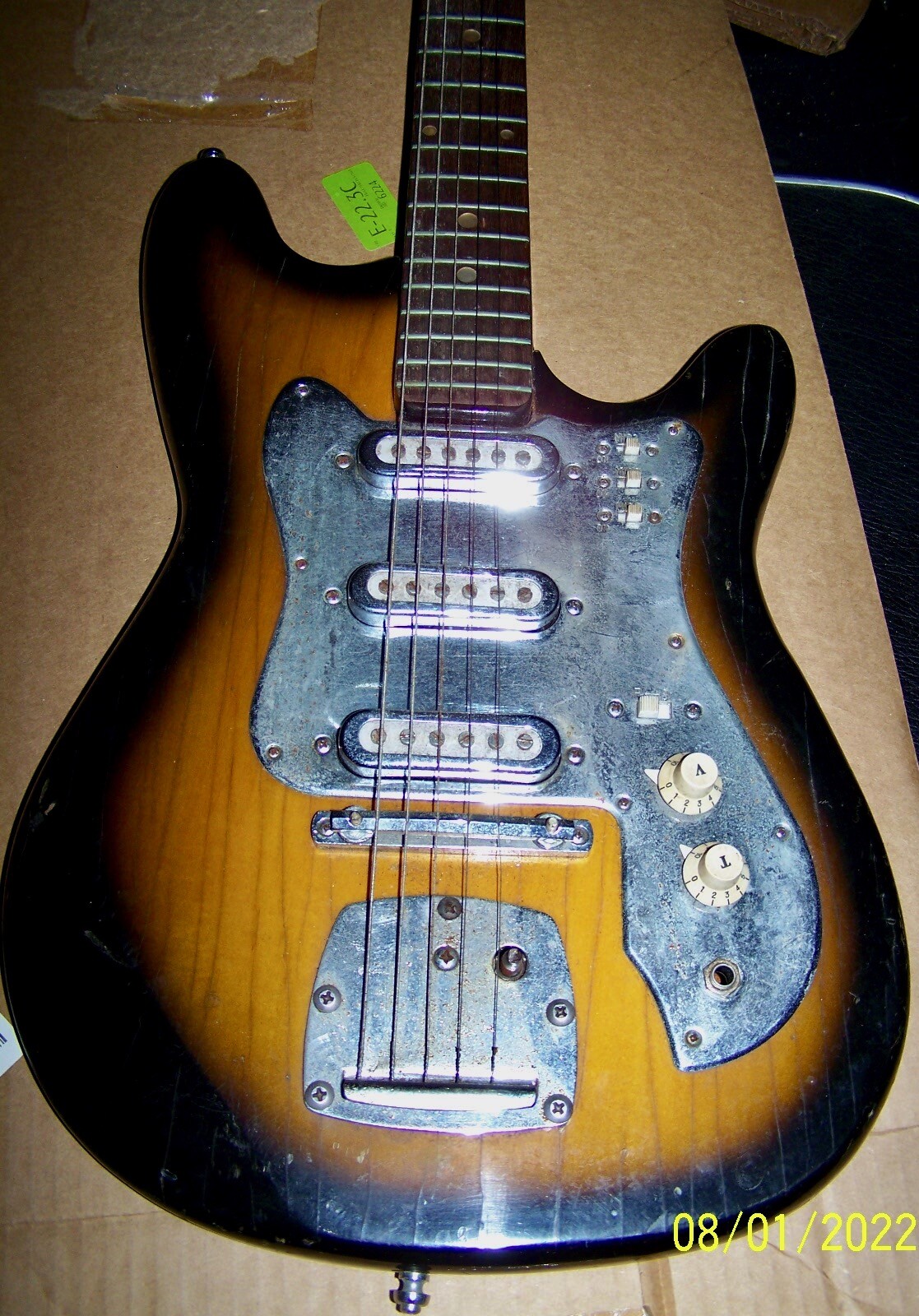 Kimberly Electric Guitar Made in Japan Teisco Kawai
