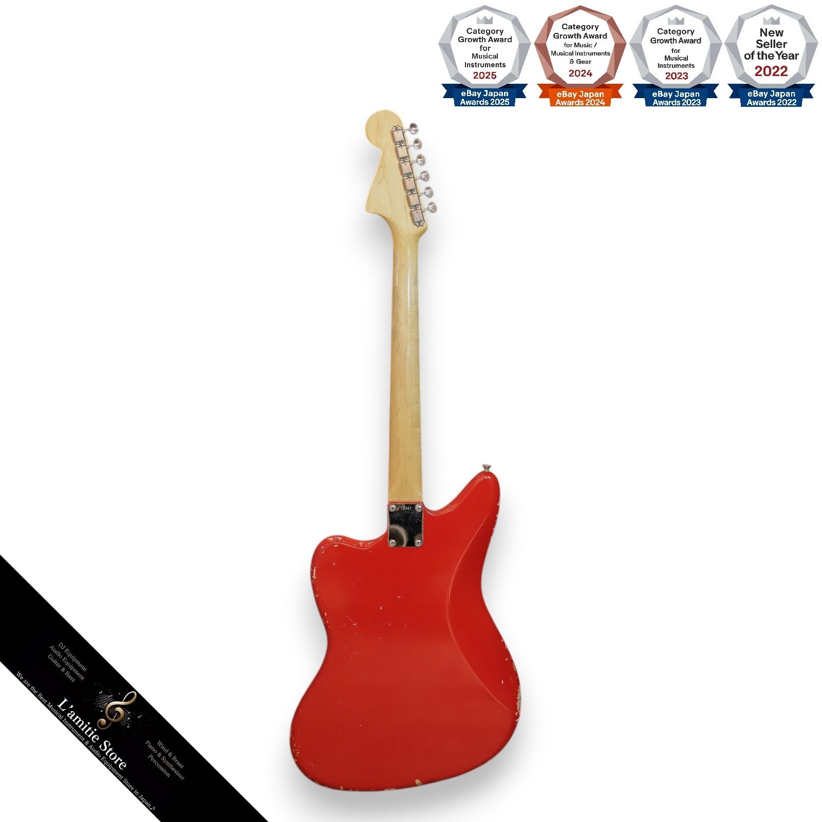 Fender Jaguar Dakota Red 1962 Electric Guitar Rare Vintage Model